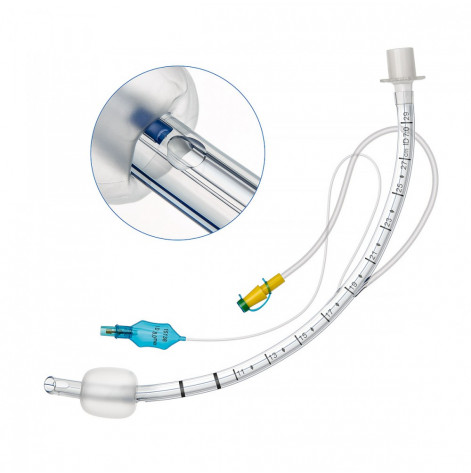 Endotracheal tube with cuff and suction channel 6.5, VM