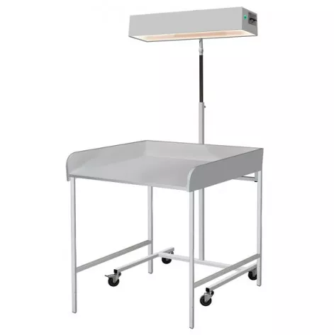 Irradiator for the upper heating of the baby with a changing table LVO-02 medical