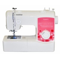 Швейная машина BROTHER MODERN 27, электромех., 25 швейных операций, белый/розовый