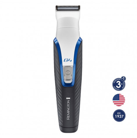 Купить Набор для стрижки Remington PG4000 GRAPHITE SERIES, 60 мин., LED, 7 насадок, 1.5-20 мм, белый/черный (PG4000). Изображение №1