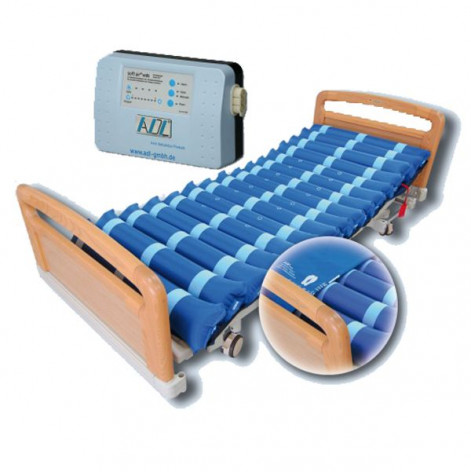 Anti-decubitus sectional mattress ADL Soft Air wds with compressor
