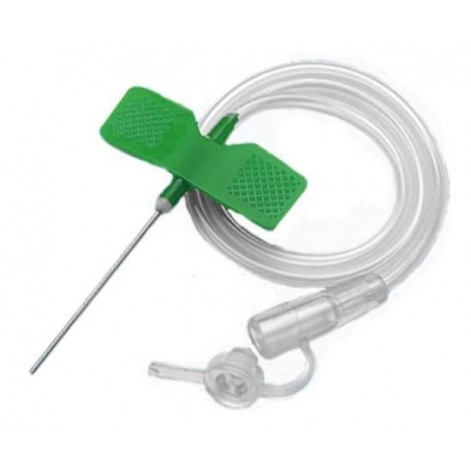 Disposable intravenous cannula “MEDICARE”, type “Butterfly”, size 21G