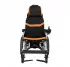 Folding electric wheelchair MIRID D6035A (modes: electric, active)