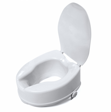 High toilet seat with lid MED1-N13