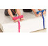 Leg trainer with mount adjustable for push-ups