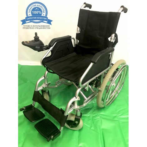 Купити Інвалидна коляска з електроприводом 45 см сиденье. Універсальна (45-64-CHI-SK L). Зображення №1