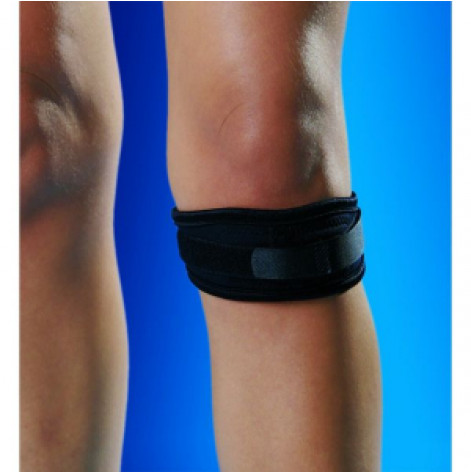 Sports knee brace with silicone insert 1510