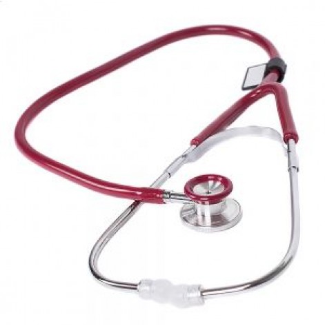 Stethoscope for adults MDF 777 17 steel with double head Burgundy