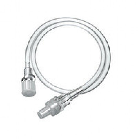 Infusion set extension “MEDICARE” 2-way (3.0 x 4.1mm; with connector for needle-free access)