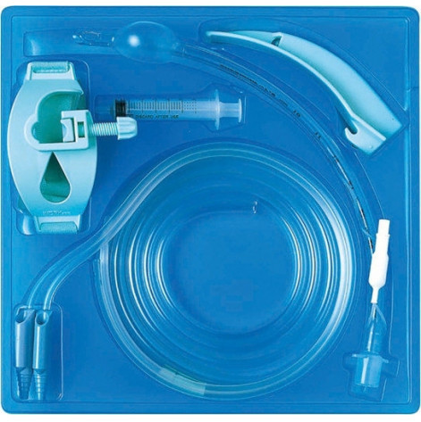 Set for tracheal intubation with laryngoscope 