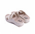 782 Женские кожаные тапочки NAPPA BEIGE 39р.
