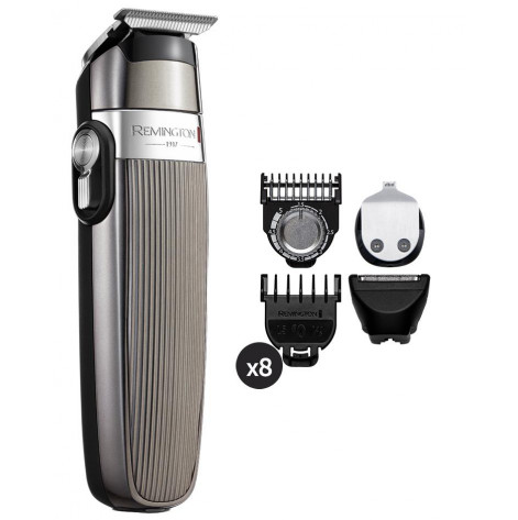 Купить Набор для стрижки Remington PG9100 Heritage,  60 мин., работы, быстрая зарядка, водостойкий, серый (PG9100). Изображение №1