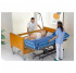Каталка для мытья лежачих пациентов SHOWER-TROLLEY-FOR-PAEDIATRIC-USE