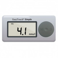 Аппарат EasyTouch для измерения уровня глюкозы в крови (без кодировки)