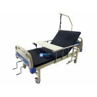 Медицинская кровать 4 секционная MED1-C09 для больницы, клиники, дома. Функциональная кровать для инвалидов (видеообзор)