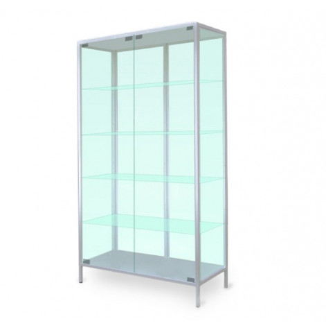 Double-leaf medical cabinet ShkM-2 (glass)