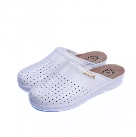 Купити 21010 Чоловічі шкіряні капці   BOX WHITE 43р. (21010/43/W). Зображення №1