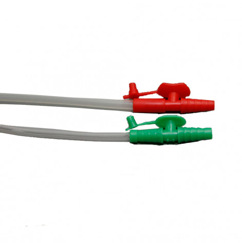 Disposable suction catheter “MEDICARE”, Kapcon connector, size Fr10
