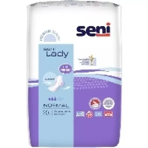 Купити Прокладки урологічні (3 краплі) для жінок Seni Lady нормал № 20 (78728). Зображення №1