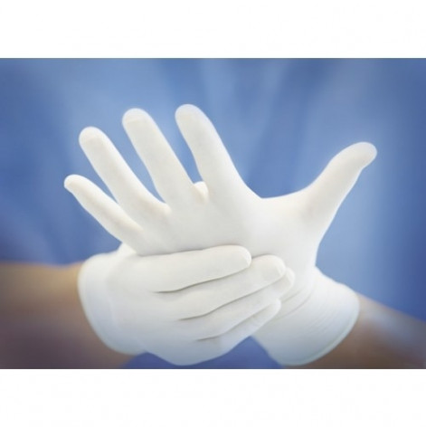 Non-sterile latex glove S unpowdered 