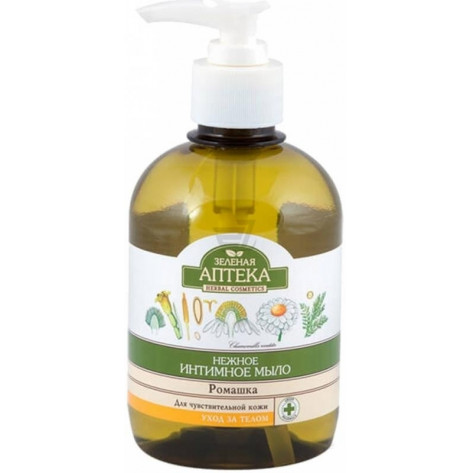 Green pharmacy gentle intimate soap chamomile 370 ml