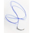 Polyamide monofilament 2/0 cutting 75cm, needle 25mm 3/8 cola Olimp
