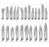 Blade disposable sterile No. 18 Medicare