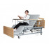 Medical electric bed with toilet E04. Functional bed for the disabled.