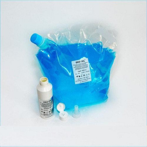Gel for ultrasound 5 l with a bottle of 260 ml