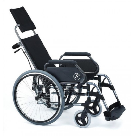 Купить Инвалидная коляска с регулируемой спинкой и подголовником Breezy 300R (300R). Изображение №1