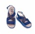 8800 Women's leather slippers VESUVIO BLUE 36р.
