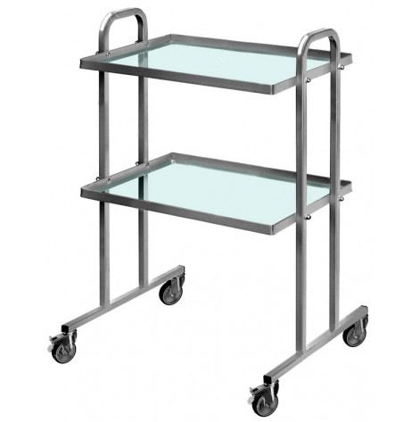 Table of the SMS-N nurse, a table of the operating sister, an instrumental little table medical on wheels Testament