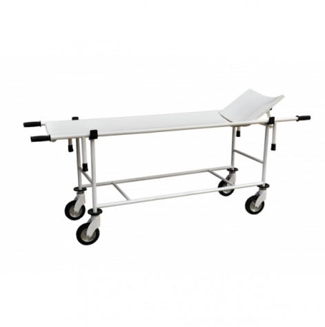 Trolley for transporting patients with a removable stretcher TBS-150
