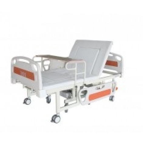 Medical bed electro W01. Mobile chair function, sanitary device. Bed for the disabled.