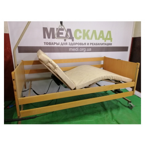 Купити Медичне ліжко Eloflex 185 з електроприводом 4-х секційна МАТРАЦ В ПОДАРУНОК (Eloflex-185). Зображення №1
