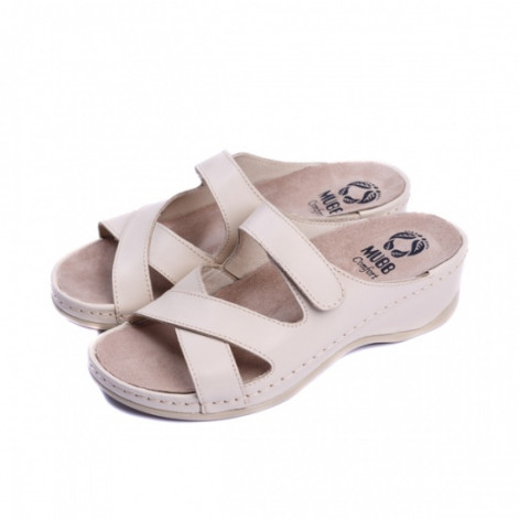 Купить 782 Женские кожаные тапочки NAPPA RED 36р. (782/36/R). Изображение №1