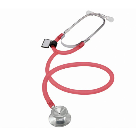 MDF 747 ISP adult stethoscope with double head Raspberry