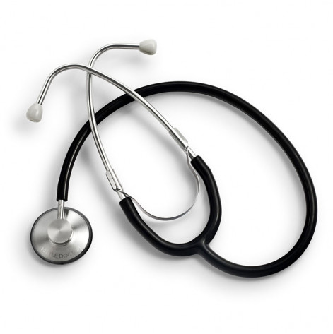 BK3002 stethoscope with double-sided aluminum head and plastic tip