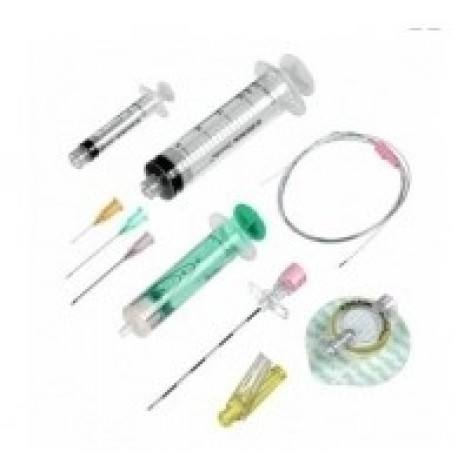 Set for epidural anesthesia 