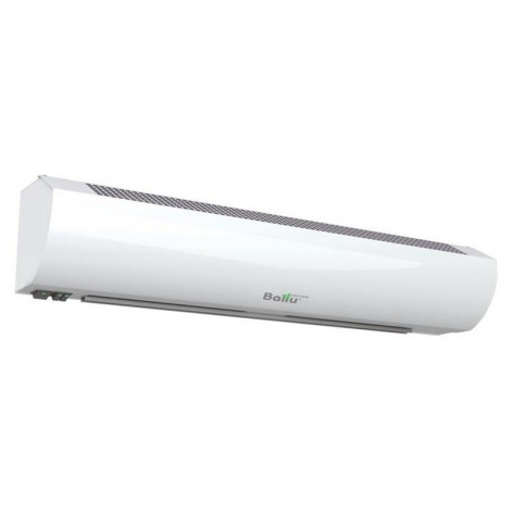 Electric air curtain Ballu BHC-L06-S03, 3 kW, width 60 cm, up to 2.5 m, mechanical control, white