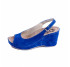 505 Women's leather slippers VESUVIO BLUE 37р.