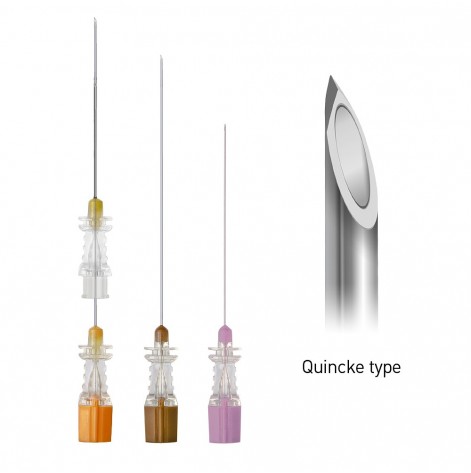 Купити Голка для спінальної анестезії стандартна (тип QUINCKE) (IPPS 18-22G/90). Зображення №1