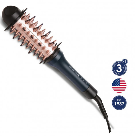 Купить Щетка-выпрямитель Remington CB7A138 Volume & Straight brush, 96 Вт, 38 мм, Черный (CB7A138). Изображение №1