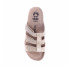 8829 Women's leather slippers OSS 55 BEIGE 36р.