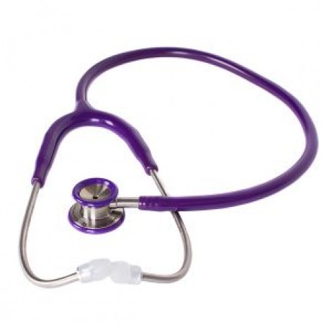 Pediatric stethoscope MDF 777C 08 steel with double head Violet