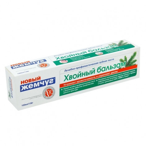 Toothpaste new pearl coniferous balsam 100ml