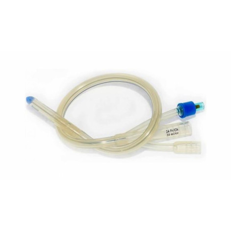 Foley catheter 100% silicone, 3 way 18 FR VM
