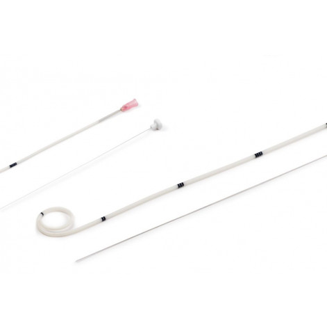 Catheter urethral radiopaque single PIGTAIL