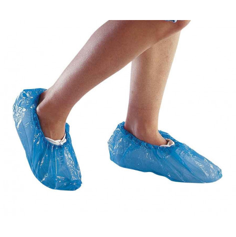 Shoe covers polyethylene density 15 non-sterile Ecobint