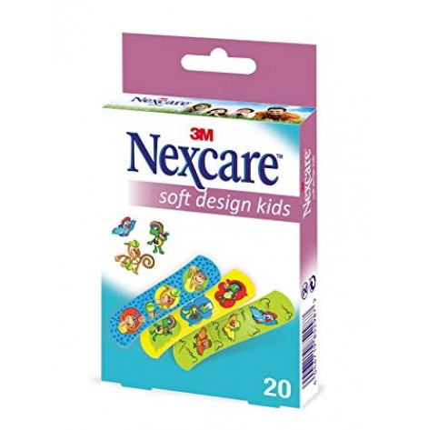 Купити Пластир дитячий Nexcare Soft Design Kids, №100 (500017). Зображення №1